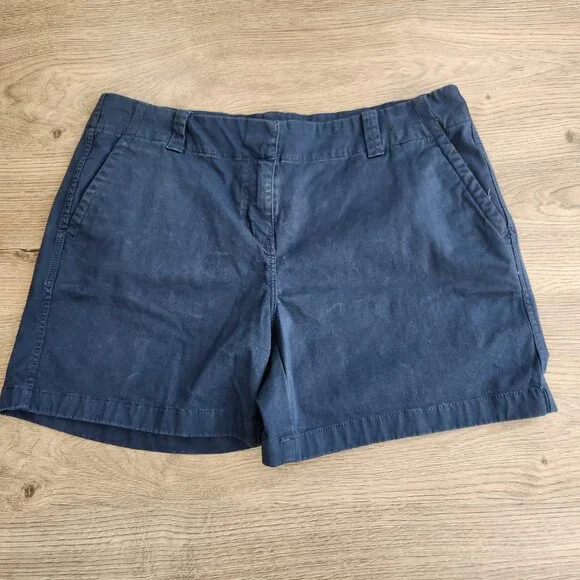 Vineyard Vines Women's Everyday Shorts Navy Blue 5" Inseam Size 10 MSRP $78 GUC - Picture 2 of 13
